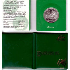 1988 $10 Bicentenary Silver Coin