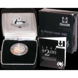 1988 $2 Silver Proof Coin