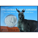 1996 $1 Silver Kangaroo
