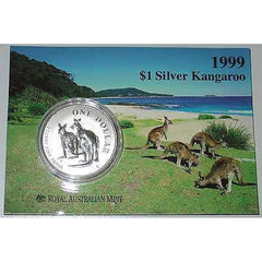1999 $1 Silver Kangaroo
