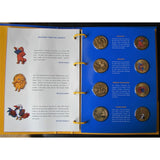 2000 Sydney Olympics Mascot Medallion and Bronze Sports $5 Coin Collector's Series