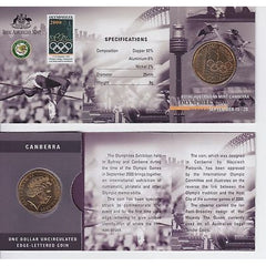 2000 $1 Centrepoint Sydney Olymphilex Coin